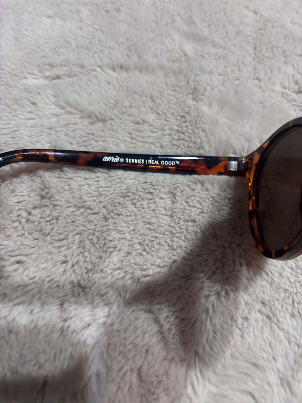 Tortoiseshell Sunglasses - Brown Frame, Black Lenses